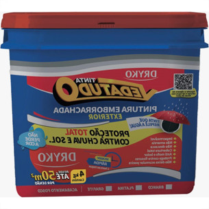Tinta Dryko Emborrachada 4Kg Branco