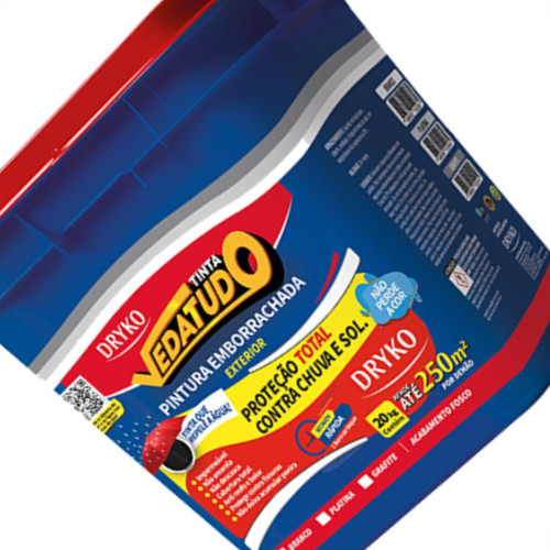 Tinta Dryko Emborrachada 20Kg Branco