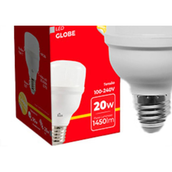Lampada Led Bulbo 20W 3000K Bivolt Kian