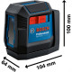 Nivel Laser Automatico C/Sup Bosch Gll2