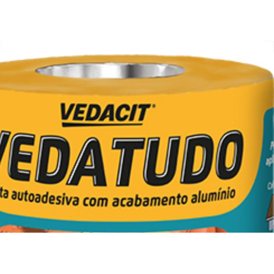Vedacit Fita Adesiv Vedatud Al 10Cmx10Mt