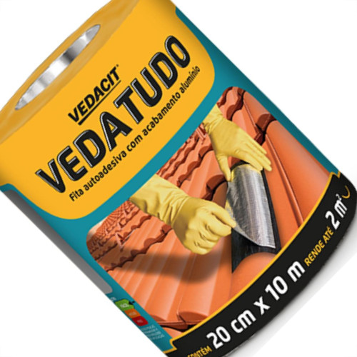 Vedacit Fita Adesiv Vedatud Al 20Cmx10Mt