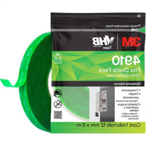 Fita Dupla-Face 3M Vhb Transp.12Mmx05Mt