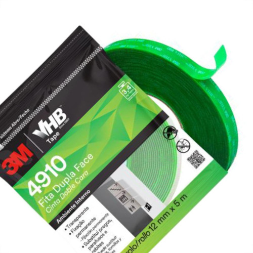 Fita Dupla-Face 3M Vhb Transp.12Mmx05Mt