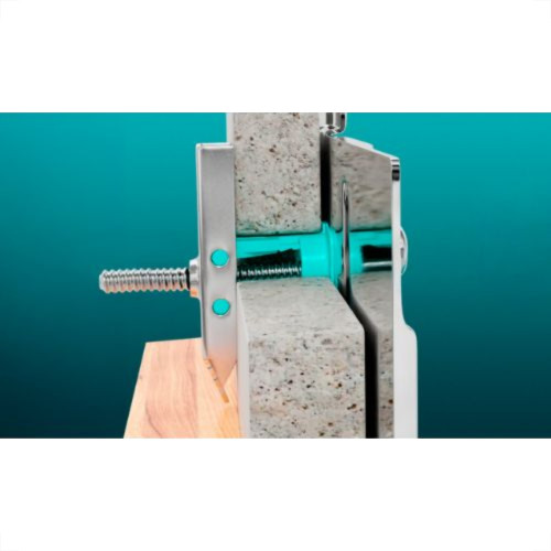 Bucha Drywall Self-Bolt 1/4 C/10 C/Paraf