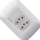 Conjunto Tram Aria 1 Int Simp + 2 Tomada 10A 1087
