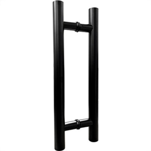 Puxador P/Porta Preto Gold