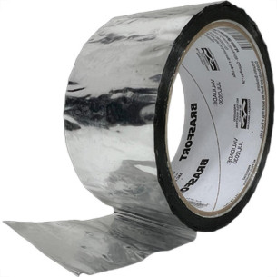 Fita Ades Brasfort Metalizada 48Mmx40Mt - Kit C/5 Unidades