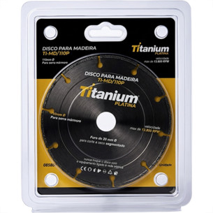 Disco Tungstenio Titanium 110X20Mm