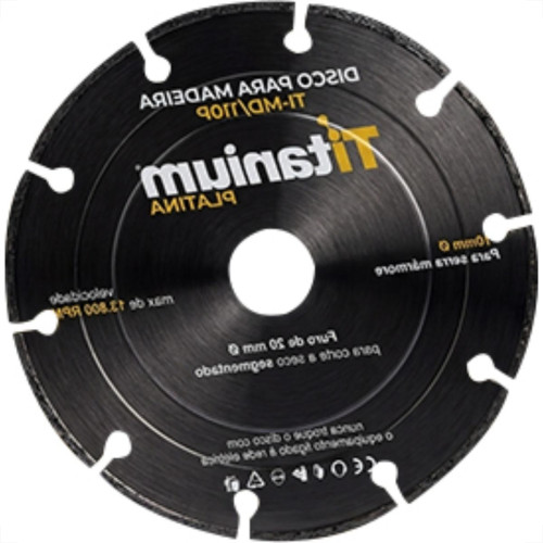 Disco Tungstenio Titanium 110X20Mm