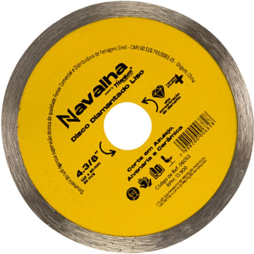 Disco Diam Titanium Liso 110Mm Disco Diam Titanium Liso 110Mm