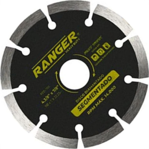 Disco Diam Ranger Segmentado