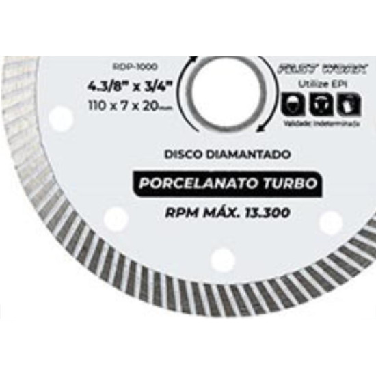 Disco Diam Ranger Porcelanato