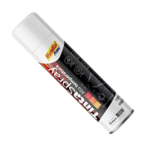 Spray Mundial Alta Temperatura Branco Fosco 400Ml