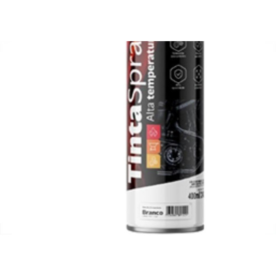 Spray Mundial Alta Temperatura Branco Fosco 400Ml