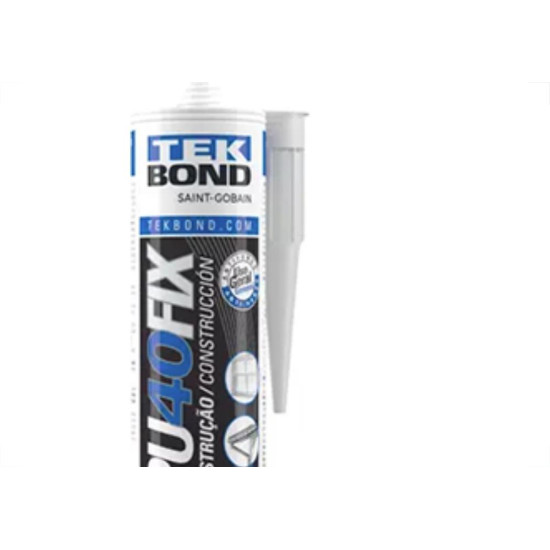 Cola Selante Pu40 Fix Tekbond Preto 387G