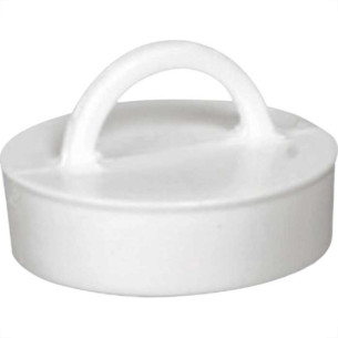 Tampa Plastica Astra Pia/Lavatorio - Kit C/100 Unidades