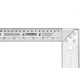 Esquadro Cabo Alum Ramada 14'' Esquadro Cabo Alum Ramada 14''