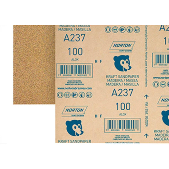 Lixa Norton Madeira 100 C/50 Lixa Norton Madeira 100 C/50