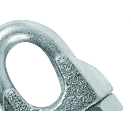 Clips P/Cabo De Aco Starfer E 3/8=10Mm Clips P/Cabo De Aco Starfer E 3/8=10Mm