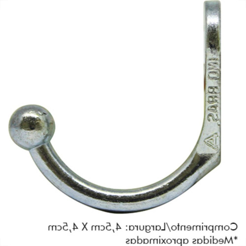 Cabide Alianca Fundido 6398/3 Zi Simples - Kit C/20 Unidades Cabide Alianca Fundido 6398/3 Zi Simples - Kit C/20 Unidades