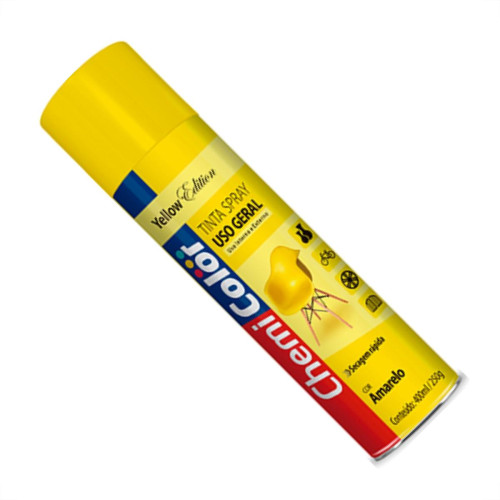 Spray Chemicolor Geral Amarelo 400Ml Spray Chemicolor Geral Amarelo 400Ml