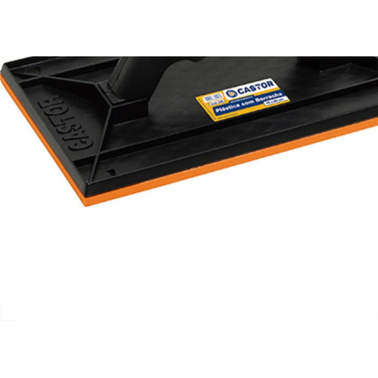 Desempenadeira Pvc Castor C/Borracha 15X26 R.026