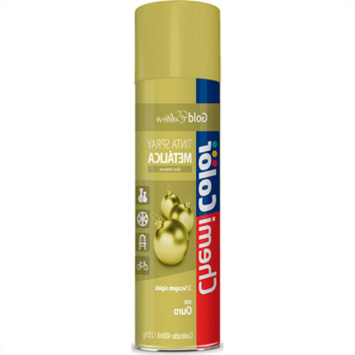 Spray Chemicolor Metalica Ouro 400Ml Spray Chemicolor Metalica Ouro 400Ml