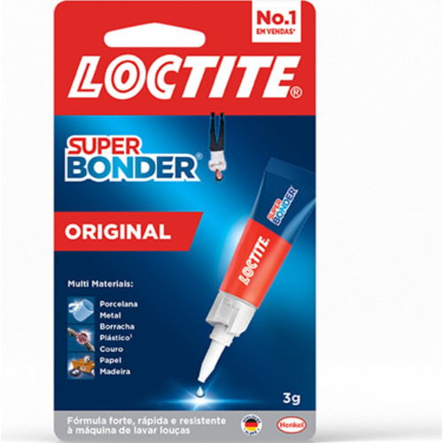 Cola Super Bonder 03G Original - Kit C/24 Unidades Cola Super Bonder 03G Original - Kit C/24 Unidades