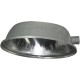 Luminaria Oval S/Vidro Real Vida
