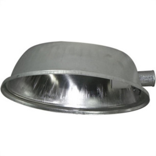 Luminaria Oval S/Vidro Real Vida