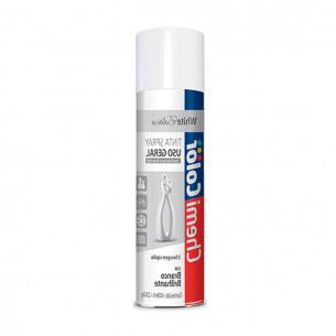 Spray Chemicolor Geral Branco Bril 400Ml . / Kit C/ 6 LT