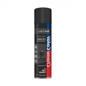 Spray Chemicolor Geral Preto Brilh.400Ml . / Kit C/ 6 LT