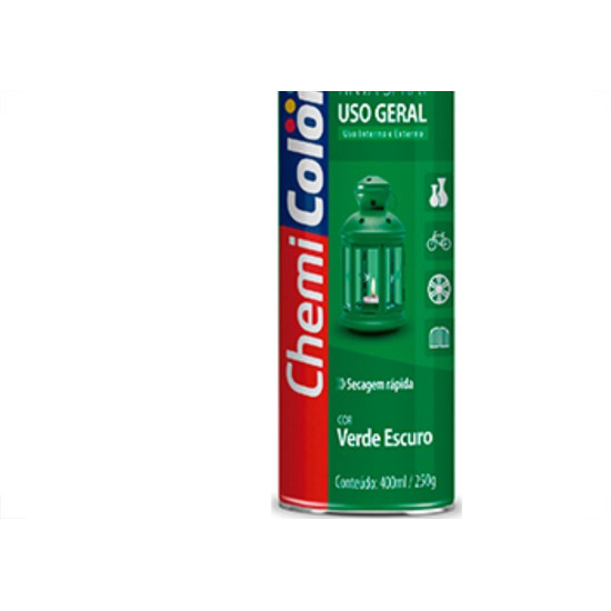 Spray Chemicolor Geral Verde Escuro 400M