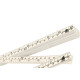 Metro Eco Plastico Simples Branco - Kit C/10 Unidades Metro Eco Plastico Simples Branco - Kit C/10 Unidades