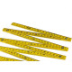 Metro Eco Plastico Duplo Amarelo - Kit C/10 Unidades Metro Eco Plastico Duplo Amarelo - Kit C/10 Unidades