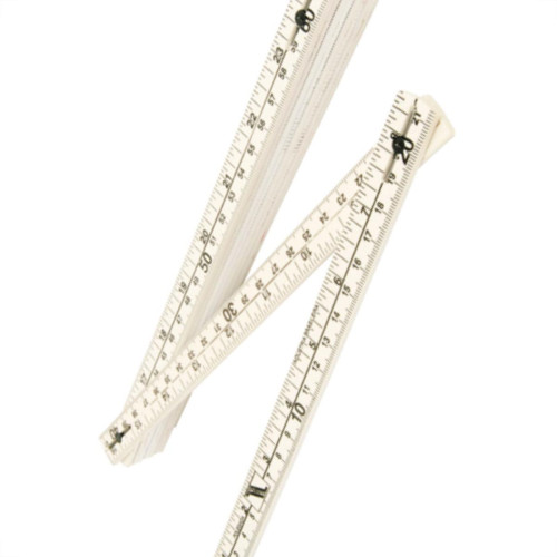 Metro Eco Plastico Duplo Branco - Kit C/10 Unidades Metro Eco Plastico Duplo Branco - Kit C/10 Unidades