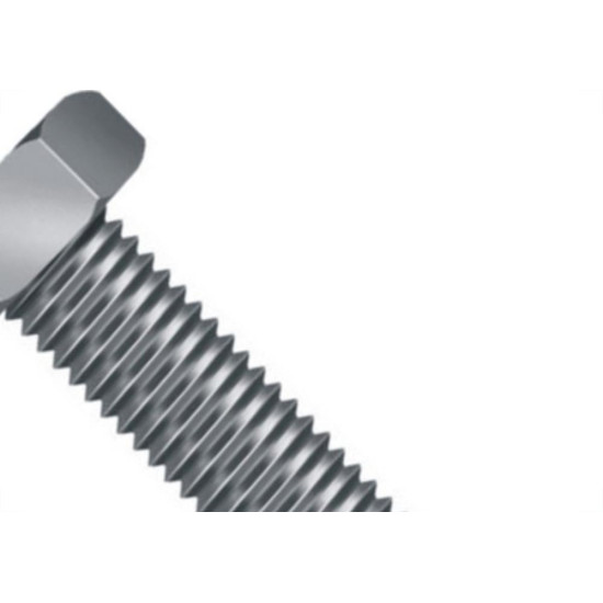 Parafuso Sextavado Ferro D 1/2 X 2 1/2 C/50 Jmc