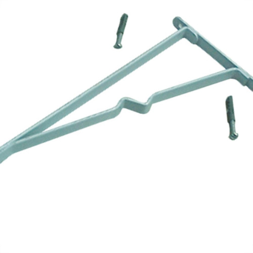Suporte P/Vidro Prat.Branco Roloflex 20 Suporte P/Vidro Prat.Branco Roloflex 20
