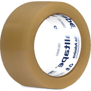 Fita Embal Alltape 48X45 Marrom . / Kit C/ 4 Unidades