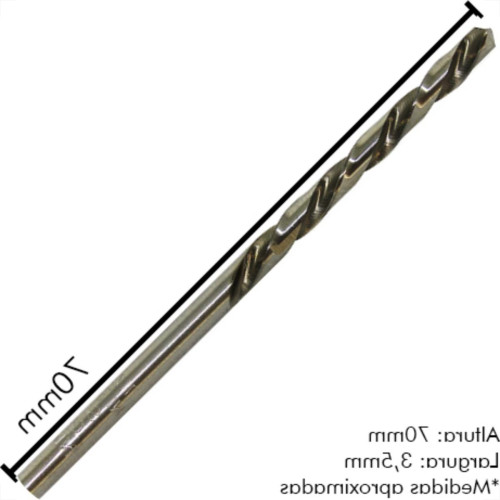 Broca Aco Rapido Irwin 3,5Mm - Kit C/10 Unidades Broca Aco Rapido Irwin 3,5Mm - Kit C/10 Unidades