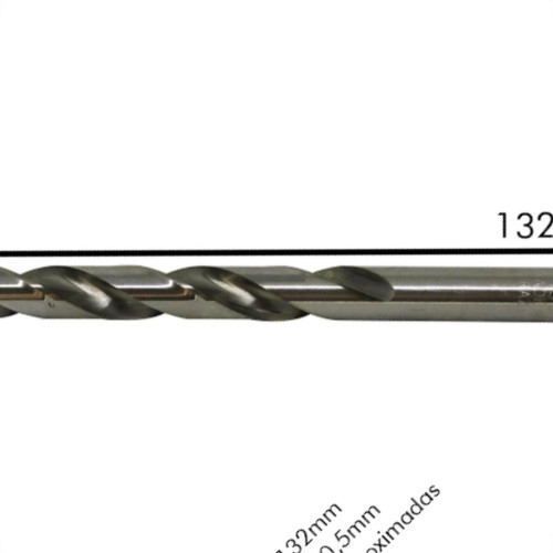 Broca Aco Rapido Irwin 10,5Mm - Kit C/5 Unidades Broca Aco Rapido Irwin 10,5Mm - Kit C/5 Unidades