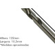 Broca Aco Rapido Irwin 10,5Mm - Kit C/5 Unidades Broca Aco Rapido Irwin 10,5Mm - Kit C/5 Unidades