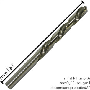 Broca Aco Rapido Irwin 11,0Mm - Kit C/5 Unidades
