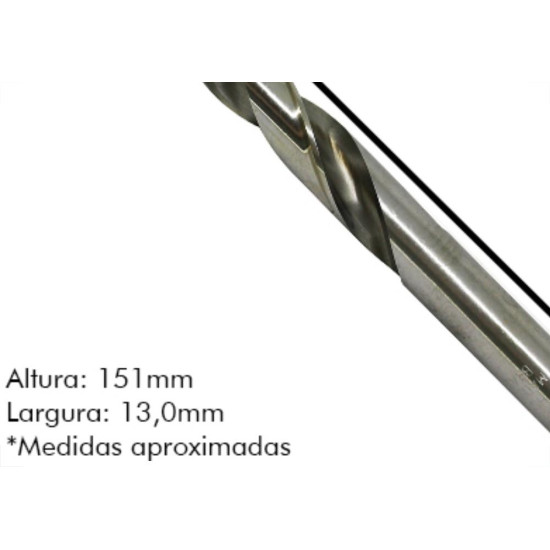 Broca Aco Rapido Irwin 13,0Mm Broca Aco Rapido Irwin 13,0Mm