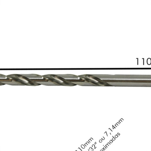 Broca Aco Rapido Irwin P 9/32 - Kit C/5 Unidades Broca Aco Rapido Irwin P 9/32 - Kit C/5 Unidades