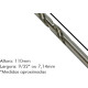 Broca Aco Rapido Irwin P 9/32 - Kit C/5 Unidades Broca Aco Rapido Irwin P 9/32 - Kit C/5 Unidades