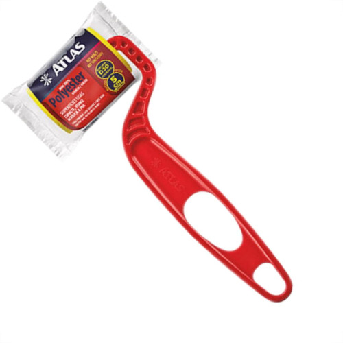 Rolo Atlas Espelho Placa.Poliester Amarelo 05Cm 606 Rolo Atlas Espelho Placa.Poliester Amarelo 05Cm 606