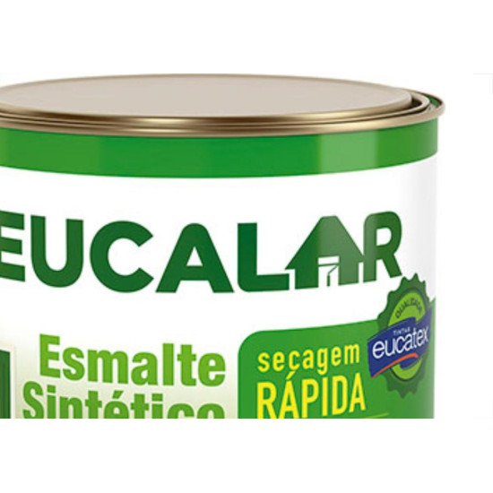 Tinta Esmalte. 1/16 = (225ml) Sintetico Eucalar Preto Tinta Esmalte. 1/16 = (225ml) Sintetico Eucalar Preto