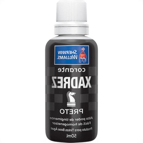 Corante Xadrez 50Ml Preto - Kit C/12 Unidades Corante Xadrez 50Ml Preto - Kit C/12 Unidades